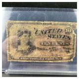 Fr. 1259 Fourth Issue 10 Cents Fractional Currency