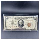 1929 $20 Federal Reserve Bank of Atlanta, Georgia