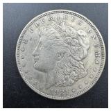 1921 Morgan Silver Dollar