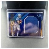T.j. Hockenson Rookie Patch Football Card; Authent