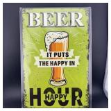 8ï¿½12" Tin Sign ï¿½ Funny Beer Sign