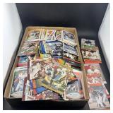 Flat Of Older Nfl Football Cards (see Photo For Pl