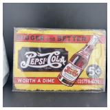 8ï¿½12" Tin Sign ï¿½ Pepsi-cola