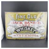 8ï¿½12" Tin Sign ï¿½ Jack Danielï¿½s Whiskey