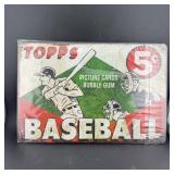8ï¿½12" Tin Sign ï¿½ Topps Baseball