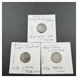 Assortment Of Foreign Silver Coins ï¿½ Various Dates