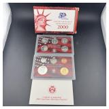2000 US Mint Silver Proof Set
