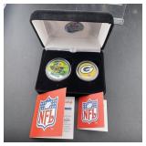 Green Bay Packers Officially Licensed Nfl 2-coin U