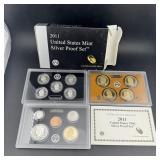 2011 US Mint Silver Proof Set