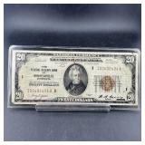 1929 $20 Federal Reserve Bank of Minneapolis Natio