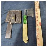 Mini Hatchet ï¿½ Full Tang Damascus Steel Blade appr