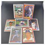 Lot of 7 Nolan Ryan Baseball Cards