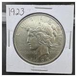 1923 Peace Silver Dollar