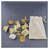 Assortment of Collectible Pins ï¿½ Includes Super Bo