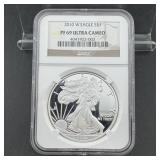 2010-W NGC PF69 Ultra Cameo Proof American Silver