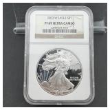 2003-W NGC PF69 Ultra Cameo Proof American Silver