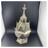 32.5 Oz. German 800 Silver Architectural Incense B