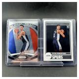 Lot Of (2) Victor Wembanyama Rookie Basketball Car