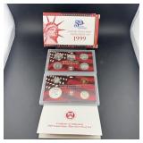 1999 US Mint Silver Proof Set