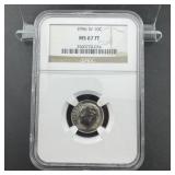 1996-W NGC MS67 FT Roosevelt Dime
