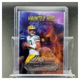 Wild Card Haunted Hits Jordan Love Football Card,