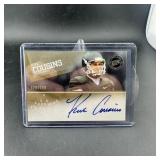 Kirk Cousins Rookie Autograph Football Card, Numbe