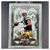 Wild Card Jordan Love Football Card, Numbered 2/5