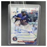 Bowman Miguel Sano Rookie Autograph Authentic Base