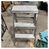 3-Foot Aluminum Step Ladder