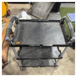 3-Tier Folding Cart; One Handle Slightly Damaged