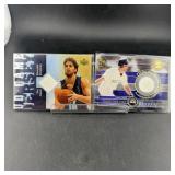 Two Patch Cards - Baseball & Basketball