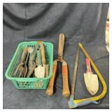 Assortment of Garden Hand Tools