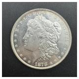1878 Morgan Silver Dollar 8 Tail Feathers Variety.