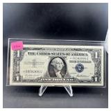 1957 $1 Silver Certificate Star Note.