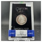 1884-cc Morgan Silver Dollar Gsa Hoard Ngc Ms61 Pl