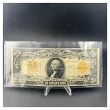 1922 $20 Gold Certificate Large Size Note. Serial