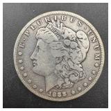1888-o Morgan Silver Dollar. Mintage 12,150,000.