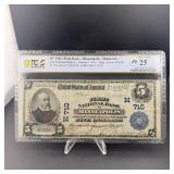 1902 $5 Plain Back First National Bank Minneapolis