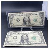 1963-b $1 Joseph W. Barr Star Notes (2) District L