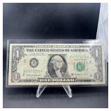 1963-b $1 Joseph W. Barr Federal Reserve Note Dist
