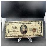1929 $20 National Citizens Bank of Mankato Minneso