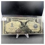 1899 $1 Black Eagle Silver Certificate. Serial M17