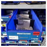 Bin With Assorted Hardware Items. See Photo. Pleas