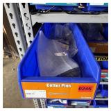 Bin With Assorted Hardware Items. See Photo. Pleas