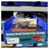 Bin With Assorted Hardware Items. See Photo. Pleas