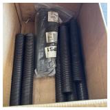 Qty 10 - B16 1-3/8 In. X 9 In. Threaded Rods.