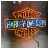 20"x16" Harley-davidson Hd Motorcycles Neon Sign