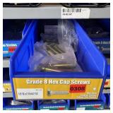 Bin With Assorted Hardware Items. See Photo. Pleas