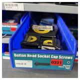 Bin With Assorted Hardware Items. See Photo. Pleas