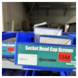 Bin With Assorted Hardware Items. See Photo. Pleas